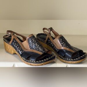 Ariat Women’s Del Ray Leather Sling Back Sandals Size 11